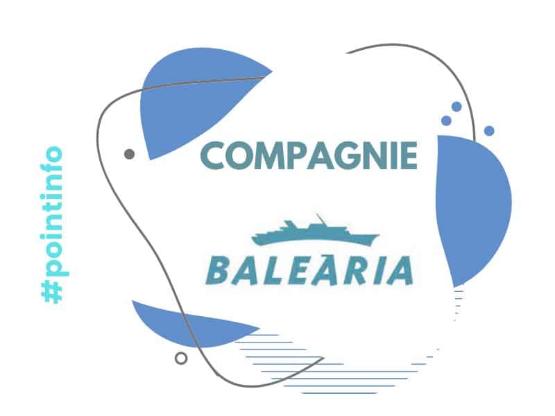 Compagnie de ferry Balearia - Port de Sète