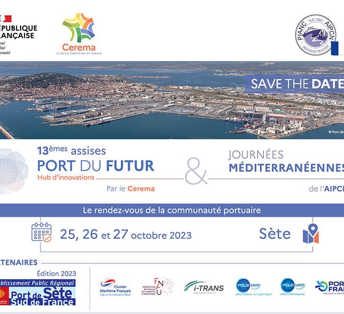 Save the date Port du Futur 2023
