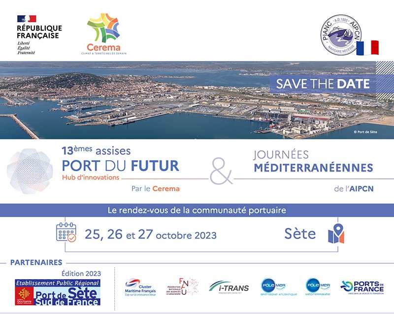 Save the date Port du Futur 2023